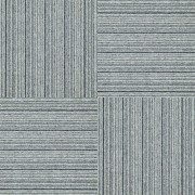 Sona Lines grau-blau 100 x 100 cm